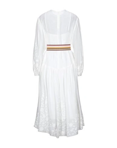 Shop Zimmermann Midi Dresses In White