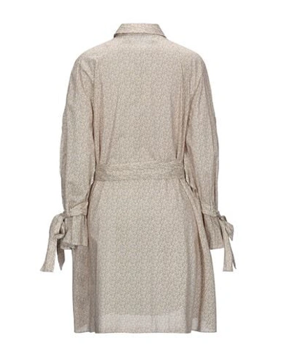 Harris Wharf London Short Dresses In Light Yellow