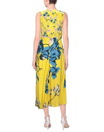 Shop Antonio Marras Long Dresses In Yellow