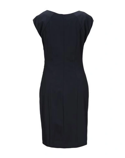 Shop Tiger Of Sweden Knee-length Dress In Dark Blue