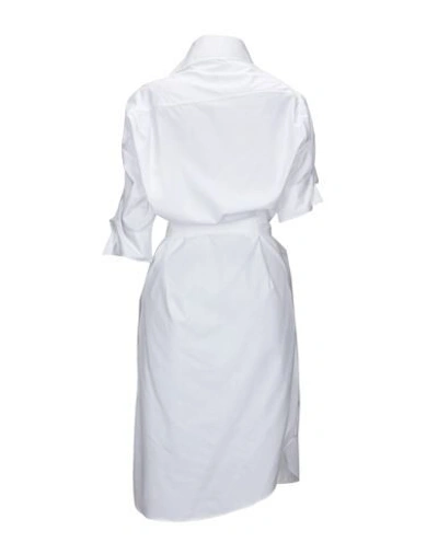Shop Vivienne Westwood Knee-length Dress In White