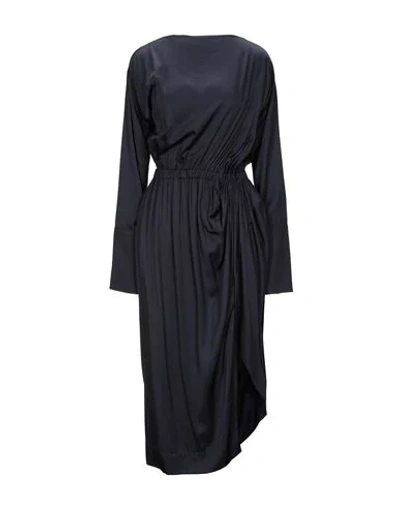Shop Vivienne Westwood Anglomania Knee-length Dress In Dark Blue