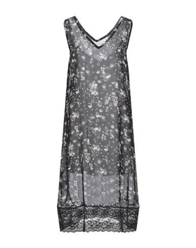 Shop Liu •jo 3/4 Length Dresses In Black