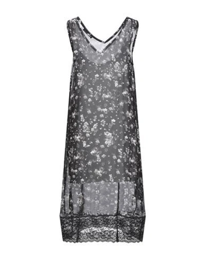 Shop Liu •jo 3/4 Length Dresses In Black