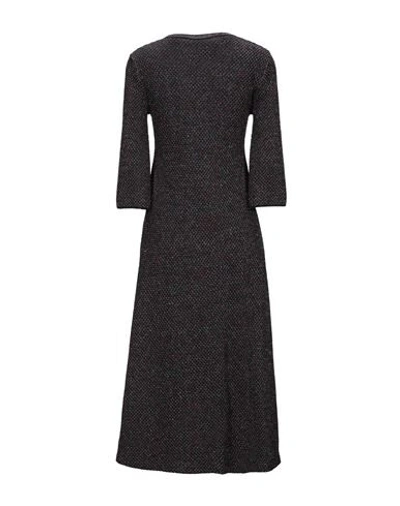 Shop M Missoni Midi Dresses In Black