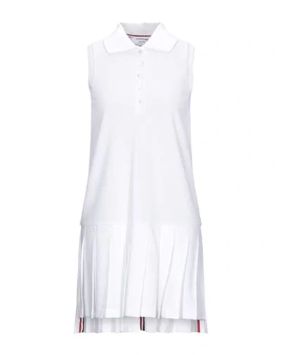 Shop Thom Browne Short Dresses In White