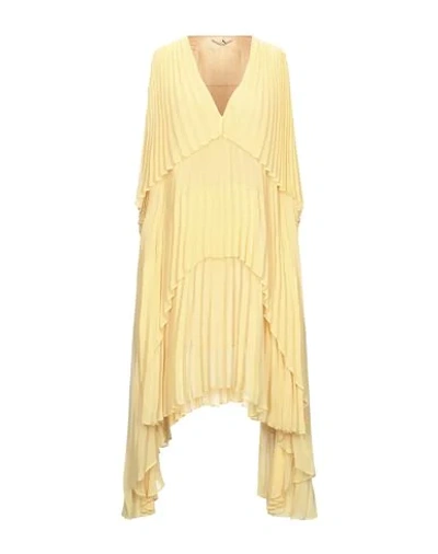 Shop Marco De Vincenzo Short Dresses In Yellow
