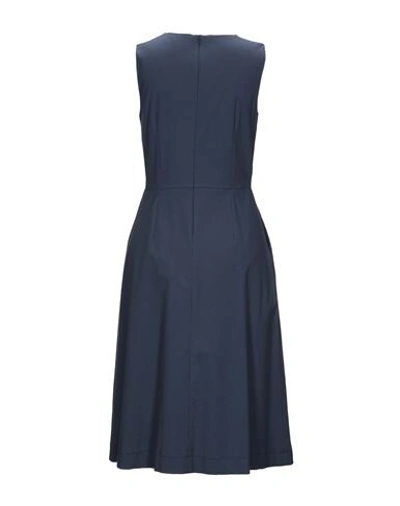 Shop Ps By Paul Smith 3/4 Length Dresses In Dark Blue