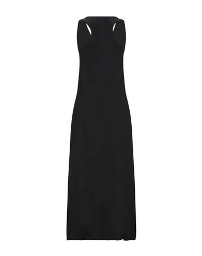 Shop Blumarine Long Dresses In Black