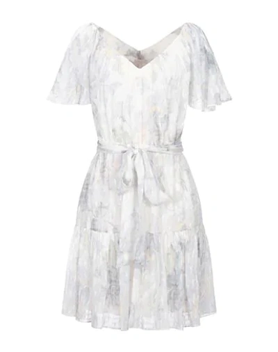 Shop Rebecca Taylor Short Dresses In Ivory