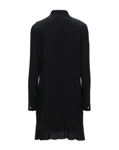 Shop Red Valentino Shirt Dress In Black