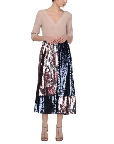 Shop 5 Progress Long Skirts In Dark Blue