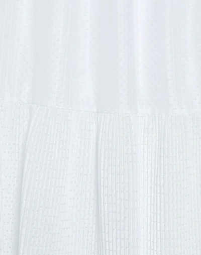 Shop Red Valentino Woman Midi Skirt White Size Xs Polyester