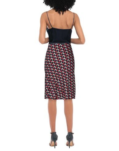 Shop Siyu 3/4 Length Skirts In Deep Jade