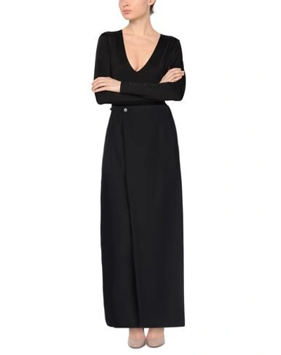 Shop Mauro Grifoni Long Skirts In Black