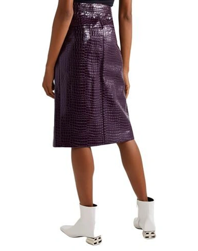 Shop Tibi Midi Skirts In Purple