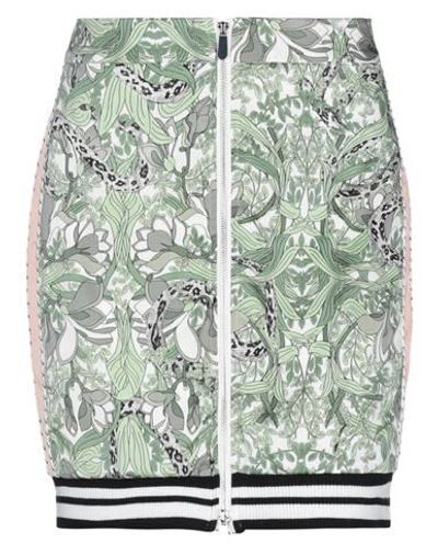 Shop Guess Knee Length Skirts In Light Green
