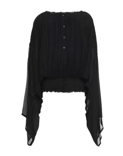 Shop Ann Demeulemeester Blouse In Black