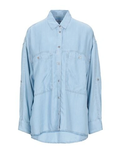 Shop Iro Shirts In Blue