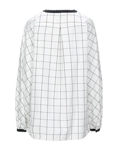 Shop Weekend Max Mara Checked Shirt In White