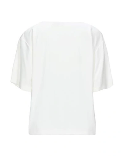 Shop Boutique Moschino Blouses In White
