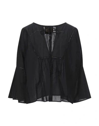 Shop Alessia Santi Woman Blouse Black Size 8 Cotton