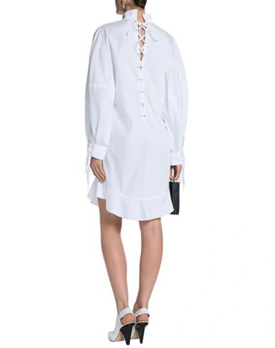 Shop Michael Lo Sordo Short Dress In White