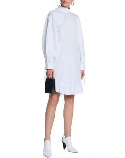 Shop Michael Lo Sordo Short Dress In White