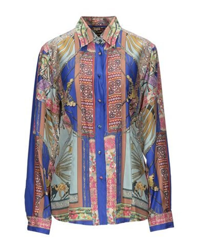 Shop Etro Shirts In Light Green