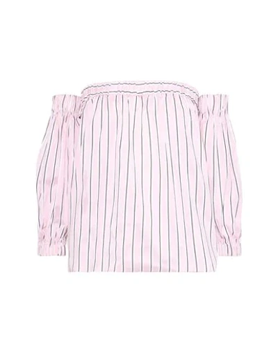 Shop Milly Blouses In Pink