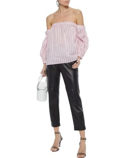 Shop Milly Blouses In Pink