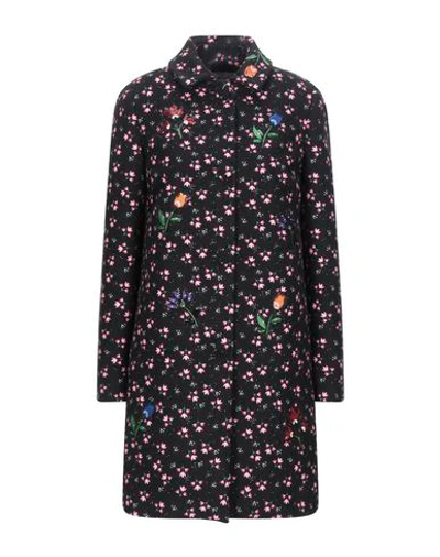 Shop Be Blumarine Coats In Black