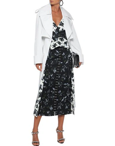 Shop Adam Lippes Overcoats In White