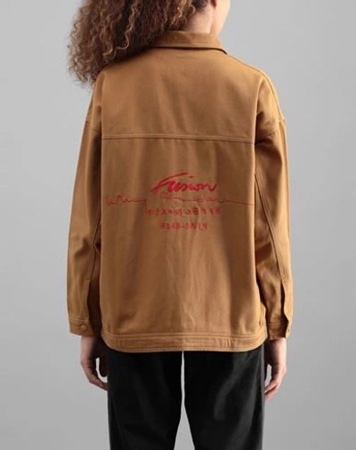 Shop Adidas Originals Jackets In Light Brown