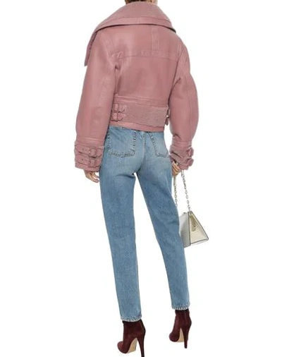 Shop Zimmermann Jackets In Pastel Pink