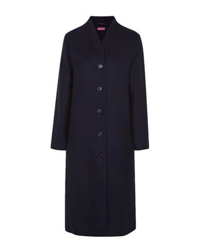 Shop Gauge81 Coats In Dark Blue
