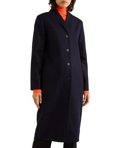 Shop Gauge81 Coats In Dark Blue