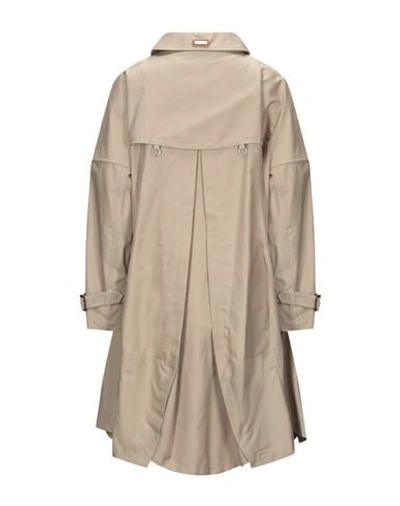 Shop High By Claire Campbell Overcoats In Camel