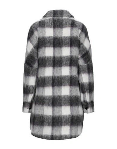 Woolrich Women's Check Print Coat In Black