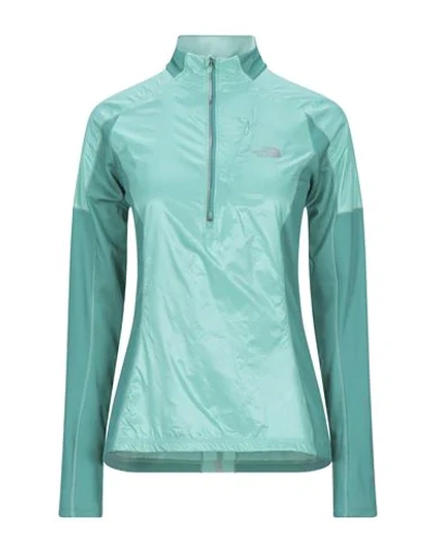 Shop The North Face Jacket In Turquoise