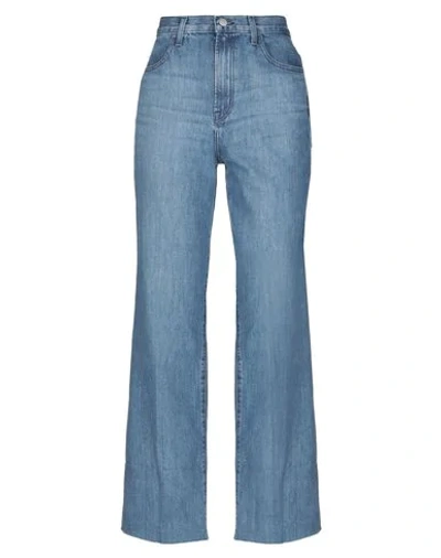 Shop J Brand Woman Denim Pants Blue Size 30 Cotton, Lyocell