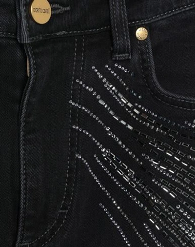 Shop Roberto Cavalli Jeans In Black