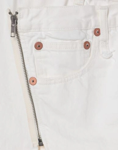 Shop R13 Denim Skirts In White