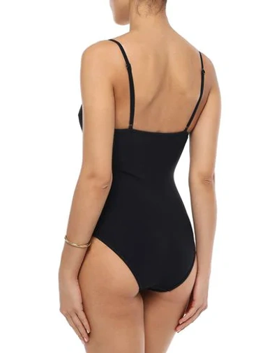Shop Zimmermann One-piece Swimsuits In Black