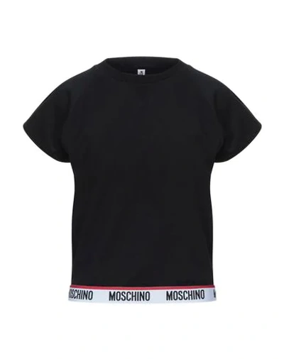 Shop Moschino Sleepwear In Black