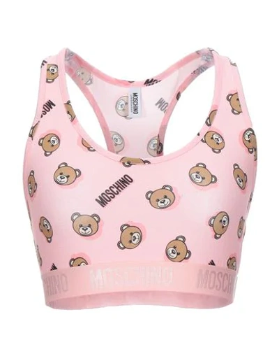 Shop Moschino Bras In Pink