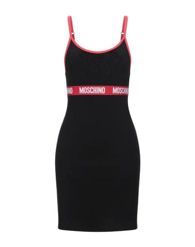 Shop Moschino Nightgowns In Black