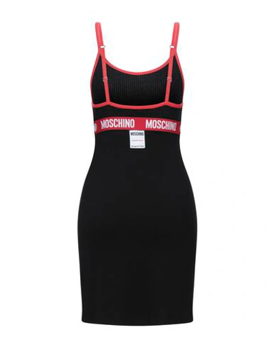 Shop Moschino Nightgowns In Black