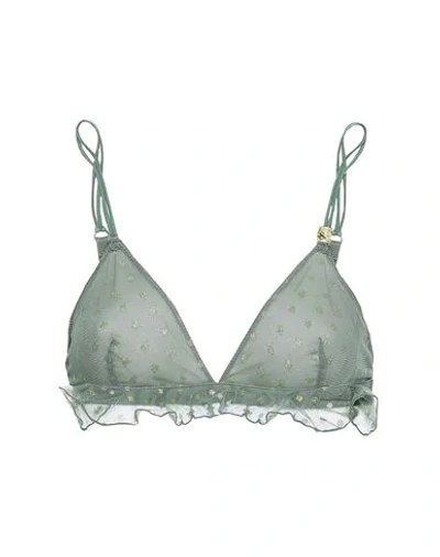 Shop Love Stories Bras In Military Green