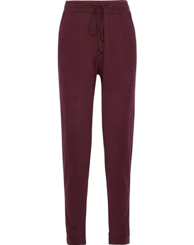 Shop Hanro Leisurewear In Maroon